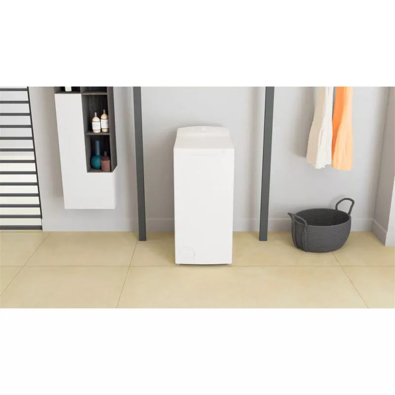 Whirlpool TDLR 6040L PL/N laisvai pastatoma viršutinio pakrovimo skalbimo mašina, 6 kg, 1000 aps./min., balta