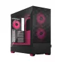 FRACTAL DESIGN Pop Air RGB Magenta Core TG Clear Tint korpusas