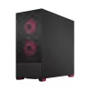 FRACTAL DESIGN Pop Air RGB Magenta Core TG Clear Tint korpusas