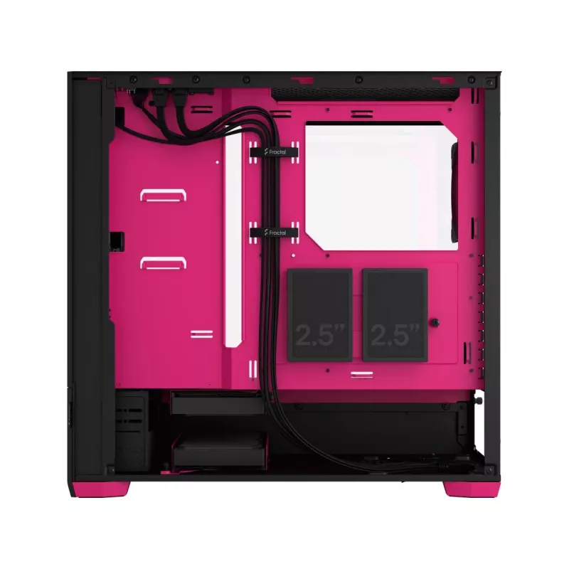 FRACTAL DESIGN Pop Air RGB Magenta Core TG Clear Tint korpusas