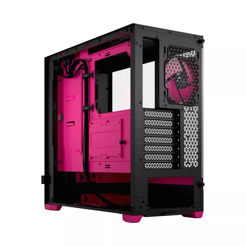 FRACTAL DESIGN Pop Air RGB Magenta Core TG Clear Tint korpusas