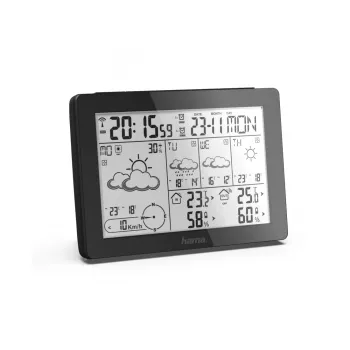 Oro stebėjimo centras Hama Meteotime, juodas