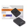 SSD dėklas QOLTEC 50313 Juodas – M.2 (22×80 / 22×110) PCIe ir SATA, USB Type-C (USB 2.0 / 3.2 Gen2)