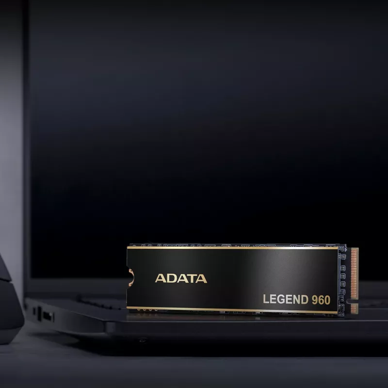 SSD ADATA LEGEND 960 M.2 NVMe 2 TB PCIe 4.0, Skaitymas 7400 MB/s, Rašymas 6800 MB/s, 3D NAND, Radiatorius