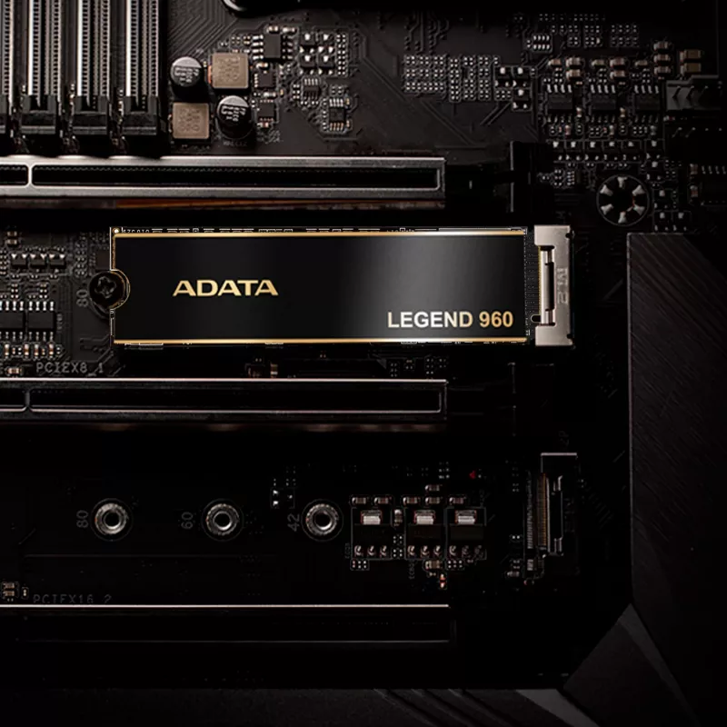 SSD ADATA LEGEND 960 M.2 NVMe 2 TB PCIe 4.0, Skaitymas 7400 MB/s, Rašymas 6800 MB/s, 3D NAND, Radiatorius