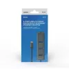 USB-C stotelė SAVIO AK-57 su 3× USB-A, RJ-45 Gigabit Ethernet (1000 Mbit/s), aliuminis pilka