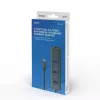 USB-C stotelė SAVIO AK-57 su 3× USB-A, RJ-45 Gigabit Ethernet (1000 Mbit/s), aliuminis pilka