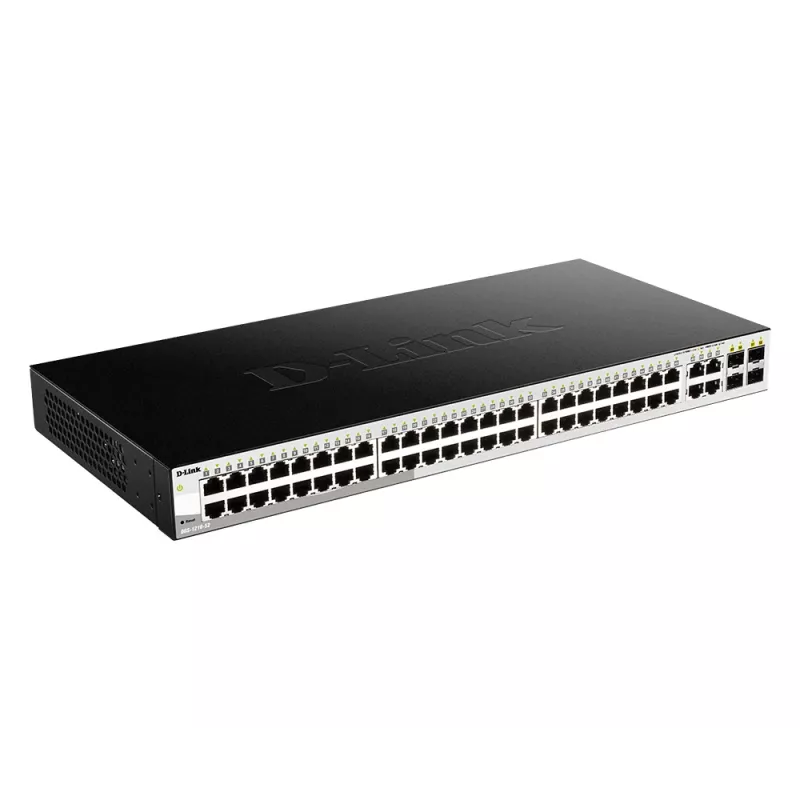 Valdomas L2 Gigabit Ethernet jungiklis D-Link DGS-1210-52, 48 prievadų, 1U