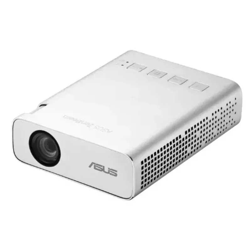 Nešiojamas projektorius ASUS ZenBeam E1R, 200 ANSI liumenų, LED, WVGA (854x480), sidabrinis