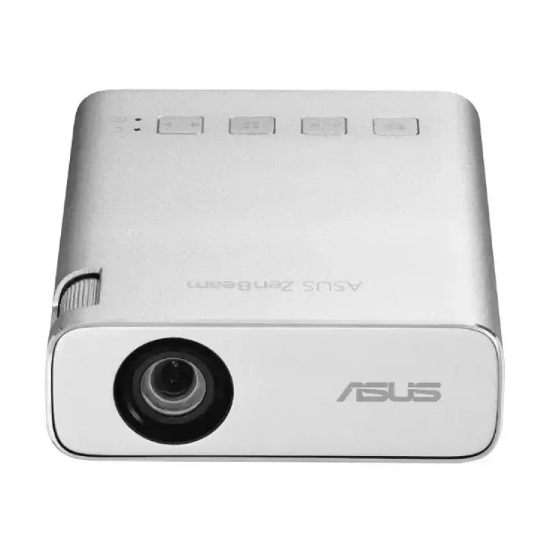 Nešiojamas projektorius ASUS ZenBeam E1R, 200 ANSI liumenų, LED, WVGA (854x480), sidabrinis