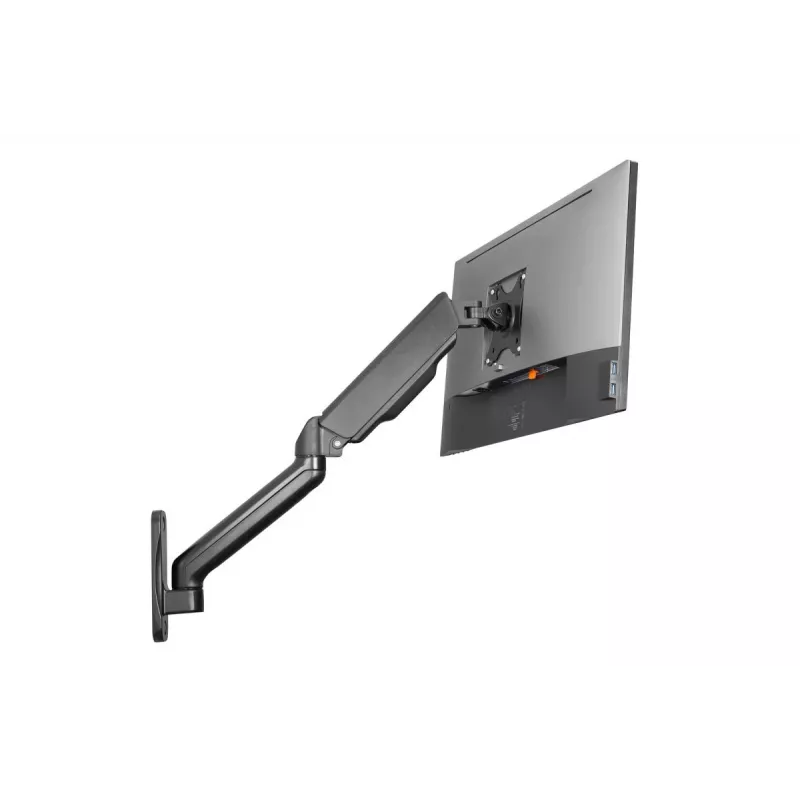 DIGITUS DA-90425 Sieninis laikiklis monitoriui su dujine spyruokle 17–32 colių, 9 kg, juodas