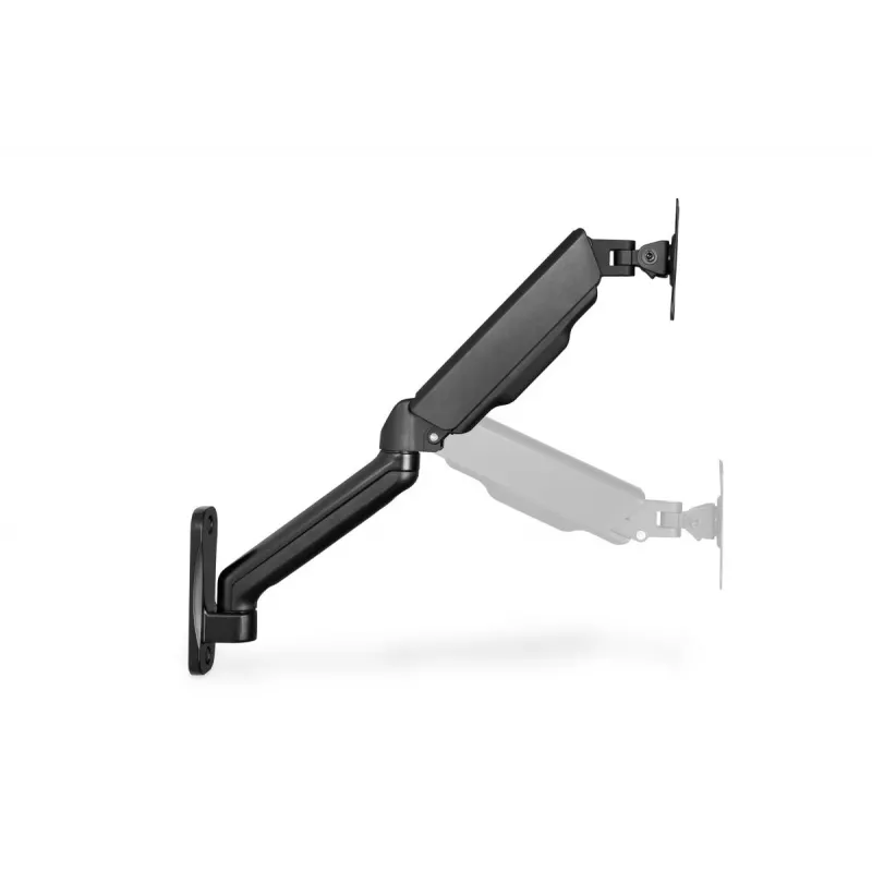 DIGITUS DA-90425 Sieninis laikiklis monitoriui su dujine spyruokle 17–32 colių, 9 kg, juodas