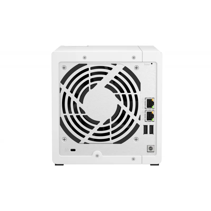 QNAP TS-433 NAS bokštinis ARM Cortex-A55 4 GB 0 TB QNAP QTS baltas