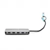 i-tec USB 3.0 USB-C/Thunderbolt 3x Ekranų Metal Nano Dock su LAN ir 100 W įkrovimu