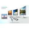 i-tec USB 3.0 USB-C/Thunderbolt 3x Ekranų Metal Nano Dock su LAN ir 100 W įkrovimu