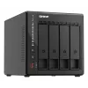 QNAP TS-453E NAS bokštinis Intel® Celeron® J6412 8 GB 0 TB QNAP QTS Juodas