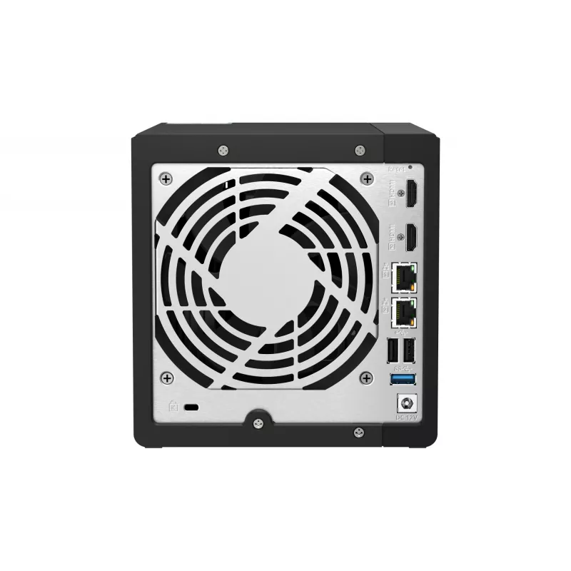 QNAP TS-453E NAS bokštinis Intel® Celeron® J6412 8 GB 0 TB QNAP QTS Juodas