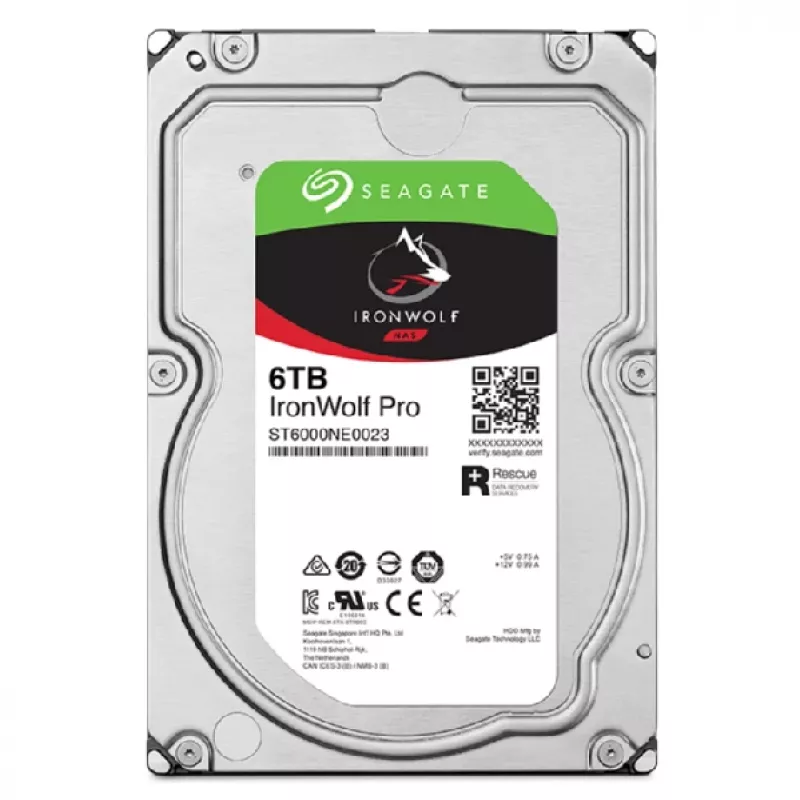 Seagate IronWolf Pro ST6000NT001 vidinis kietasis diskas 6 TB 7200 RPM 256 MB 3,5 colio