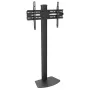Grindinis TV stovas TECHLY ICA-TR27 32–55 colių (81.3–139.7 cm), VESA 100x100–600x400, pakreipimas -15–0°, maks. apkrova 40 kg, juodas