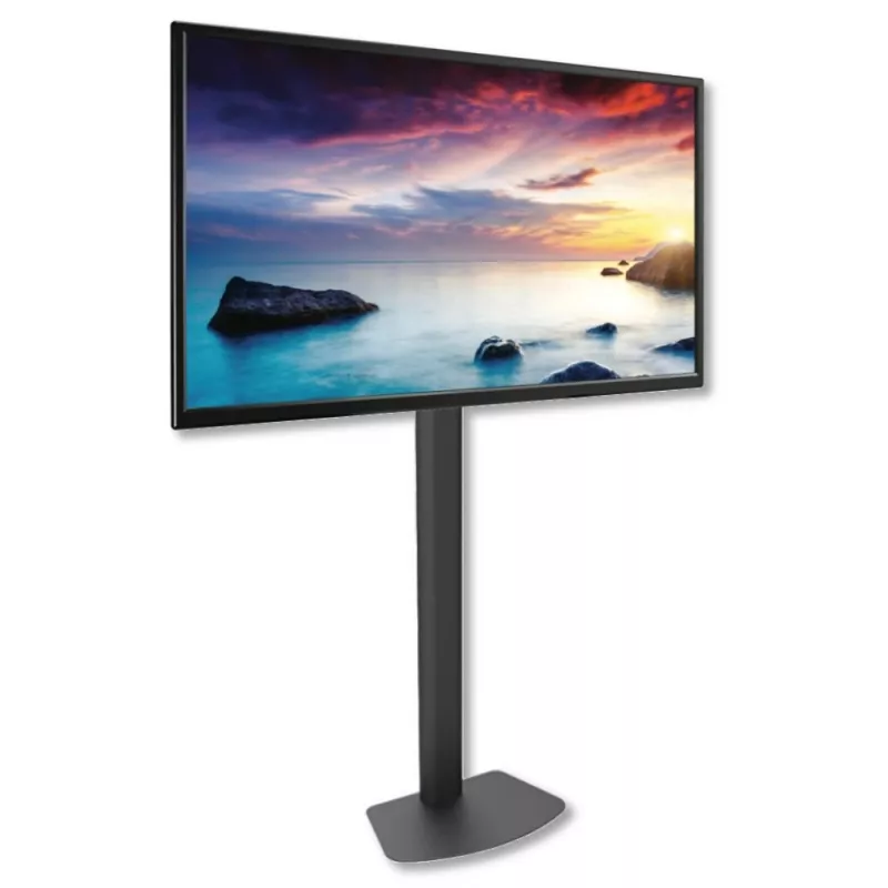 Grindinis TV stovas TECHLY ICA-TR27 32–55 colių (81.3–139.7 cm), VESA 100x100–600x400, pakreipimas -15–0°, maks. apkrova 40 kg, juodas
