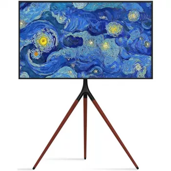 Grindinis TV stovas TECHLY ICA-TR18SAM 45–65 colių (114,3–165,1 cm), VESA 200x200–600x400, talpa 32 kg, riešutas