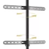 Grindinis TV stovas TECHLY ICA-TR18SAM 45–65 colių (114,3–165,1 cm), VESA 200x200–600x400, talpa 32 kg, riešutas