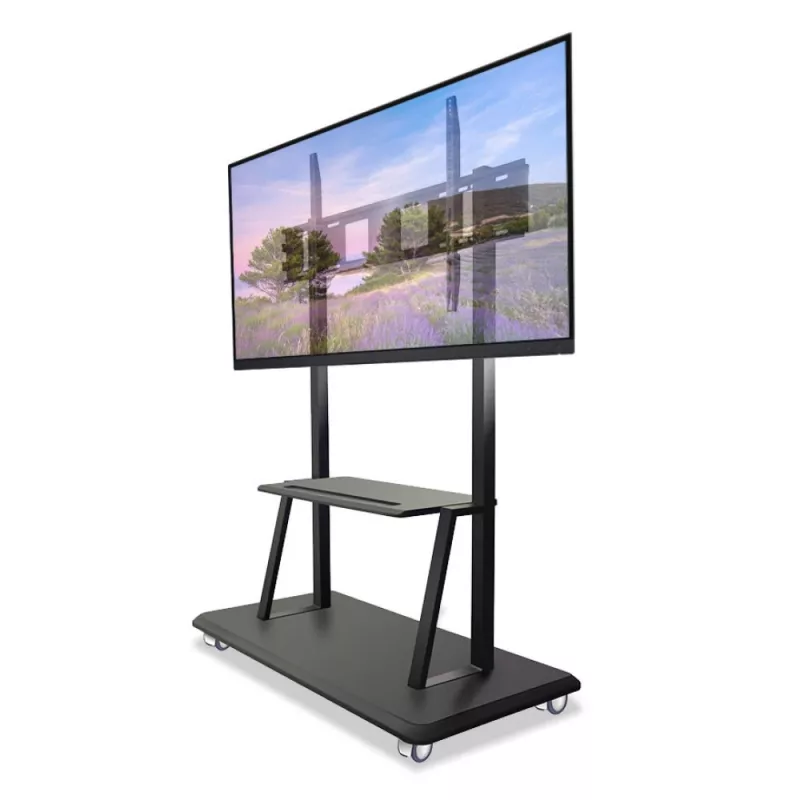 Porterinis grindinis stovas TECHLY Signage Display Mount ICA-TR31, 55–120 colių ekranams, VESA 1200x600, max apkrova 150 kg, juodas
