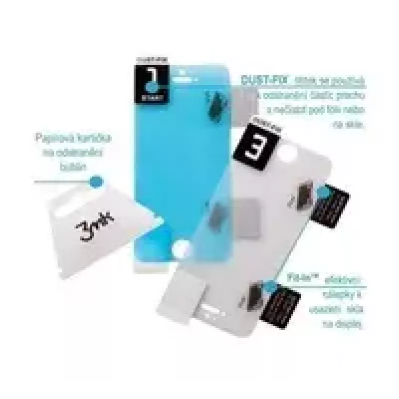 3MK FlexibleGlass apsauginis stiklas iPhone 14/14 Pro