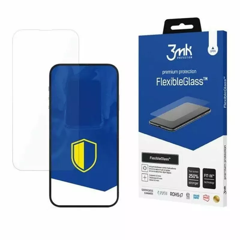3MK FlexibleGlass apsauginis stiklas iPhone 14/14 Pro
