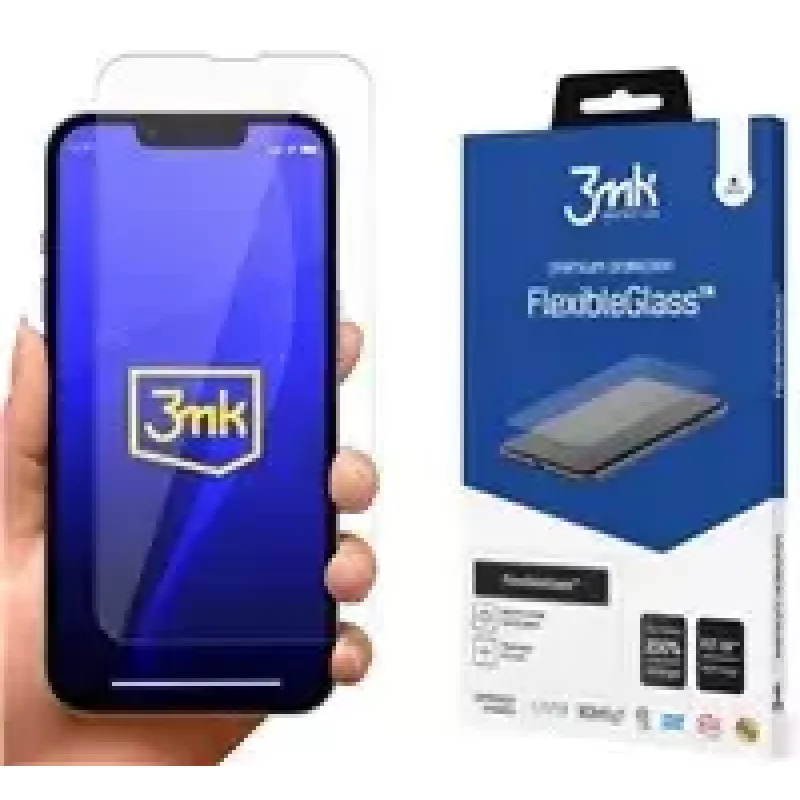 3MK FlexibleGlass apsauginis stiklas iPhone 14/14 Pro