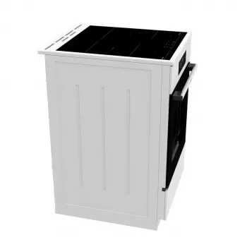 Gorenje GEIT5C60WPG laisvai stovinti viryklė su indukcine kaitlente, balta