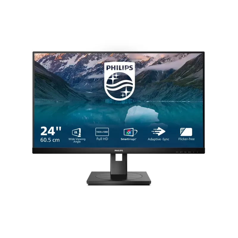 Philips S Line 242S9JML/00 61 cm (24 colių) Full HD LCD monitorius juodas