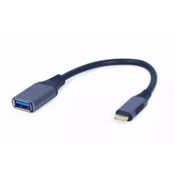 GEMBIRD USB 3.0 OTG laidas Type-C į USB Type-A (CM/AF), kosminė pilka