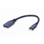 GEMBIRD USB 3.0 OTG laidas Type-C į USB Type-A (CM/AF), kosminė pilka