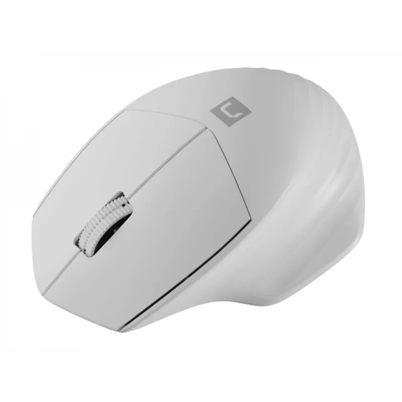 Belaidė Bluetooth optinė pelė NATEC Siskin 2 — 1600 DPI, Bluetooth 5.0, dešinei rankai, balta