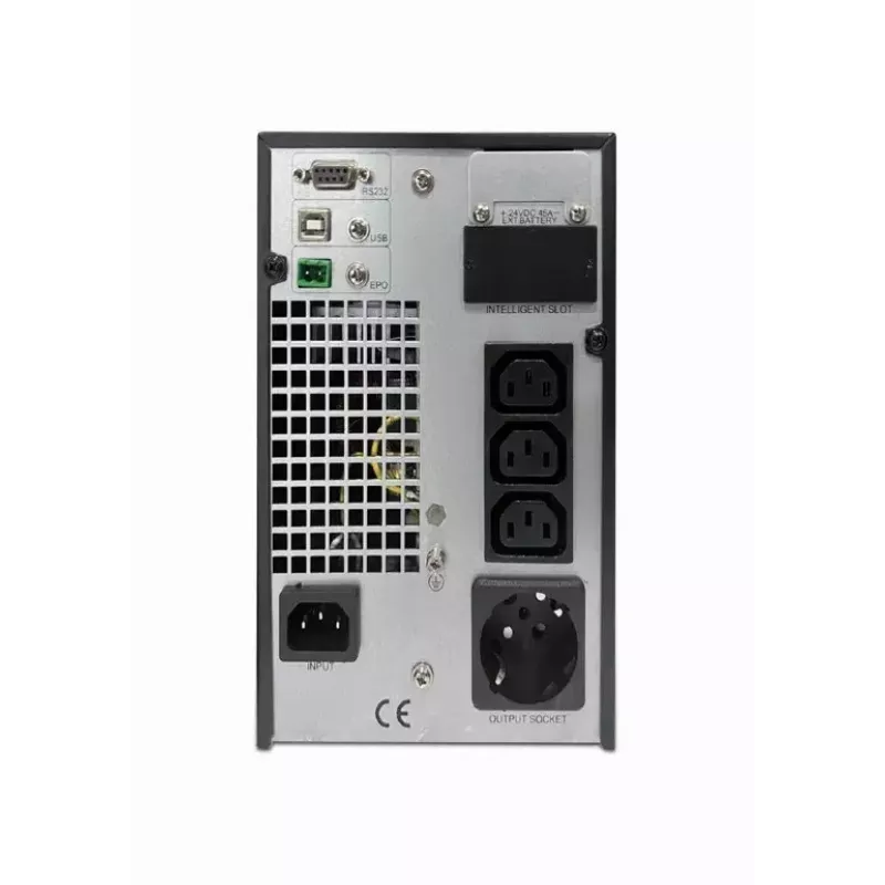 Gembird EG-UPSO-1000 nepertraukiamo maitinimo šaltinis (UPS) dvigubo keitimo 1 kVA 900 W 4 lizdai