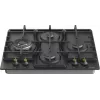 Gorenje GW6D42CLB dujinė kaitlentė įmontuojama 60 cm juoda 4 zonos