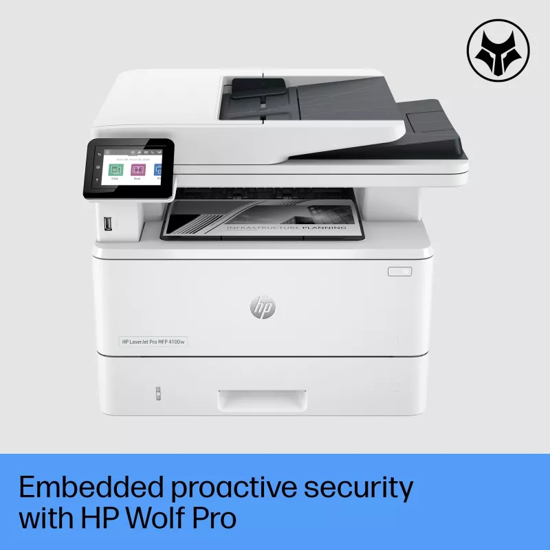 Daugiafunkcis spausdintuvas HP LaserJet Pro MFP 4102fdw Lazerinis vienspalvis