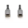 DIGITUS USB-C – USB-C AOC hibridinis šviesolaidinis kabelis 4K@60Hz USB 3.1 15m