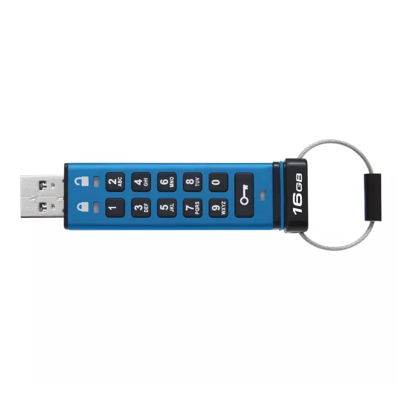 USB atmintukas Kingston 16GB USB Type-A IronKey Keypad 200