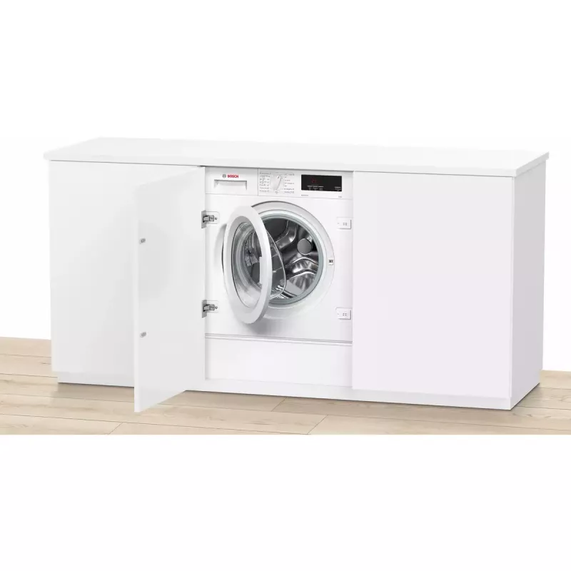 Bosch Serie 6 WIW24342EU įmontuojama skalbimo mašina 8 kg 1200 aps./min balta