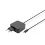 Nešiojamojo kompiuterio USB-C įkroviklis Digitus DA-10071 65W vidaus naudojimui juodas