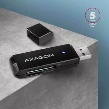 Card Reader Axagon CRE-S2N USB 3.2 Gen 1 Type-A Juoda