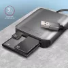 Kortelių skaitytuvas Axagon CRE-S3 USB-A 3.2 Gen 1 3 lizdai SD/microSD/CF pilka