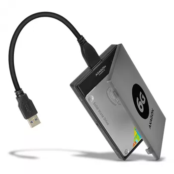 Axagon ADSA-1S6 USB 3.0 – 2,5 colio HDD SATA adapteris