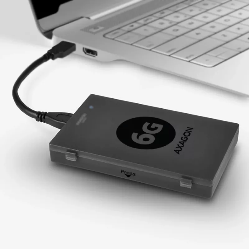 Axagon ADSA-1S6 USB 3.0 – 2,5 colio HDD SATA adapteris