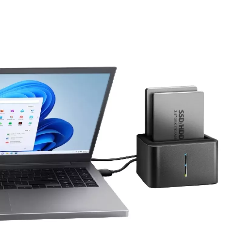 Axagon ADSA-D25 SuperSpeed USB DUAL 2.5 colio SSD/HDD MINI dokas