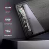 Išorinis dėklas 2.5 colio HDD/SSD AXAGON EE25-A6C — SATA, USB 3.2 Gen 1 (Type-C & Type-A), aliuminis, juodas