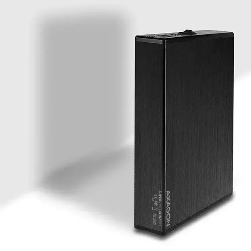 Išorinis dėklas Axagon EE35-XA3 aliuminis USB 3.2 Gen 1 SATA 3,5 colio HDD