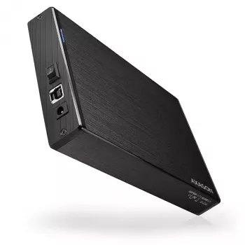 Išorinis dėklas Axagon EE35-XA3 aliuminis USB 3.2 Gen 1 SATA 3,5 colio HDD
